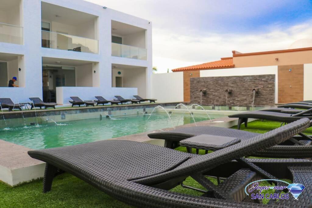 Departamento Turquesa 2 Joyas Del Mar Lejlighed San Carlos Nuevo Guaymas Eksteriør billede