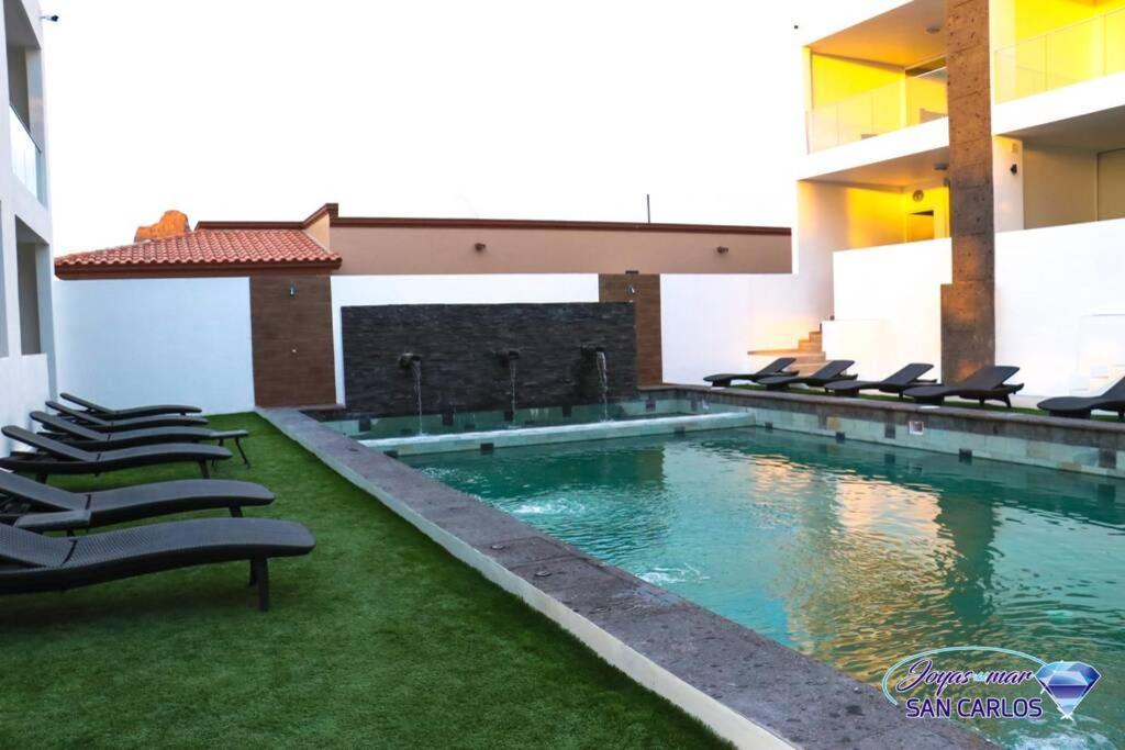 Departamento Turquesa 2 Joyas Del Mar Lejlighed San Carlos Nuevo Guaymas Eksteriør billede