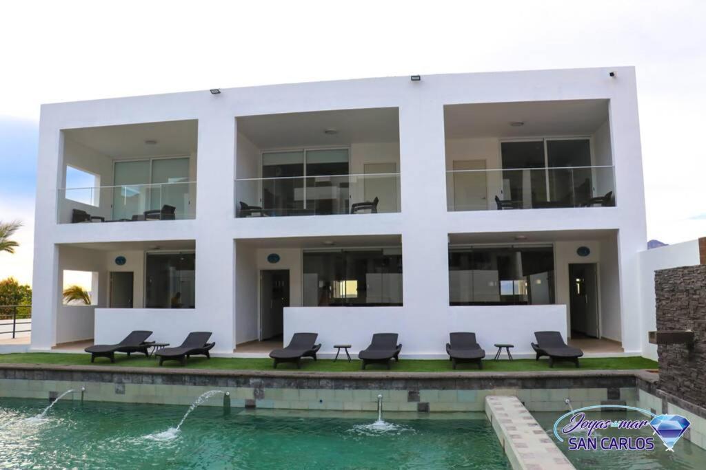 Departamento Turquesa 2 Joyas Del Mar Lejlighed San Carlos Nuevo Guaymas Eksteriør billede